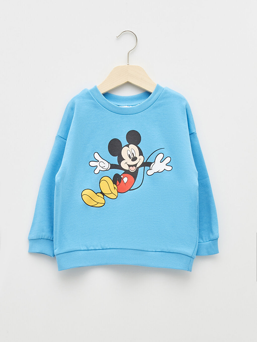 Crew Neck Disney Printed Long Sleeve Baby Boy Sweatshirt 2-pack