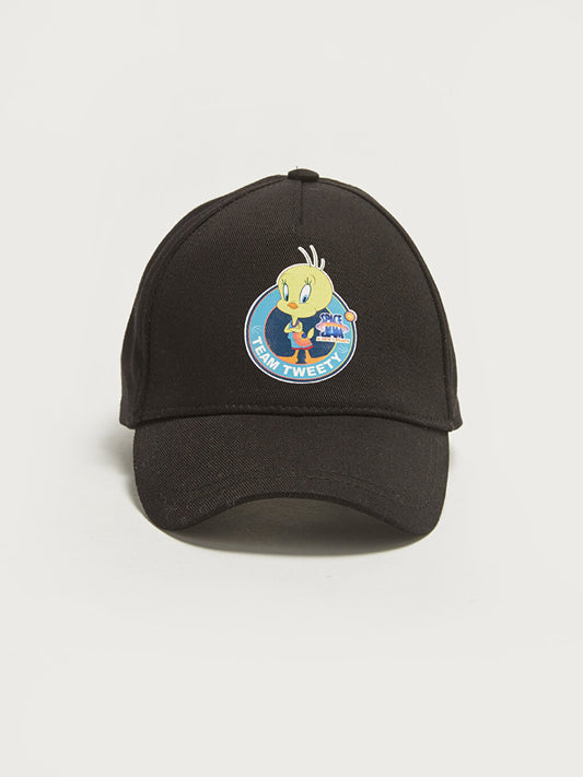 Girl's Tweety Printed Cap Hat