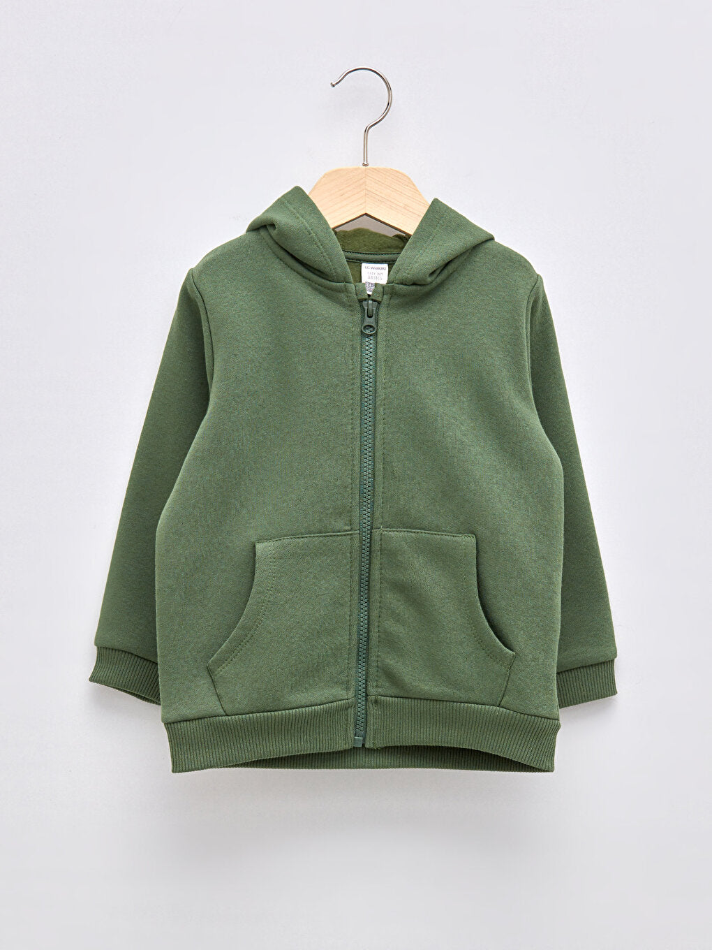 Hooded Long Sleeve Baby Boy Zipper Sweatshirt