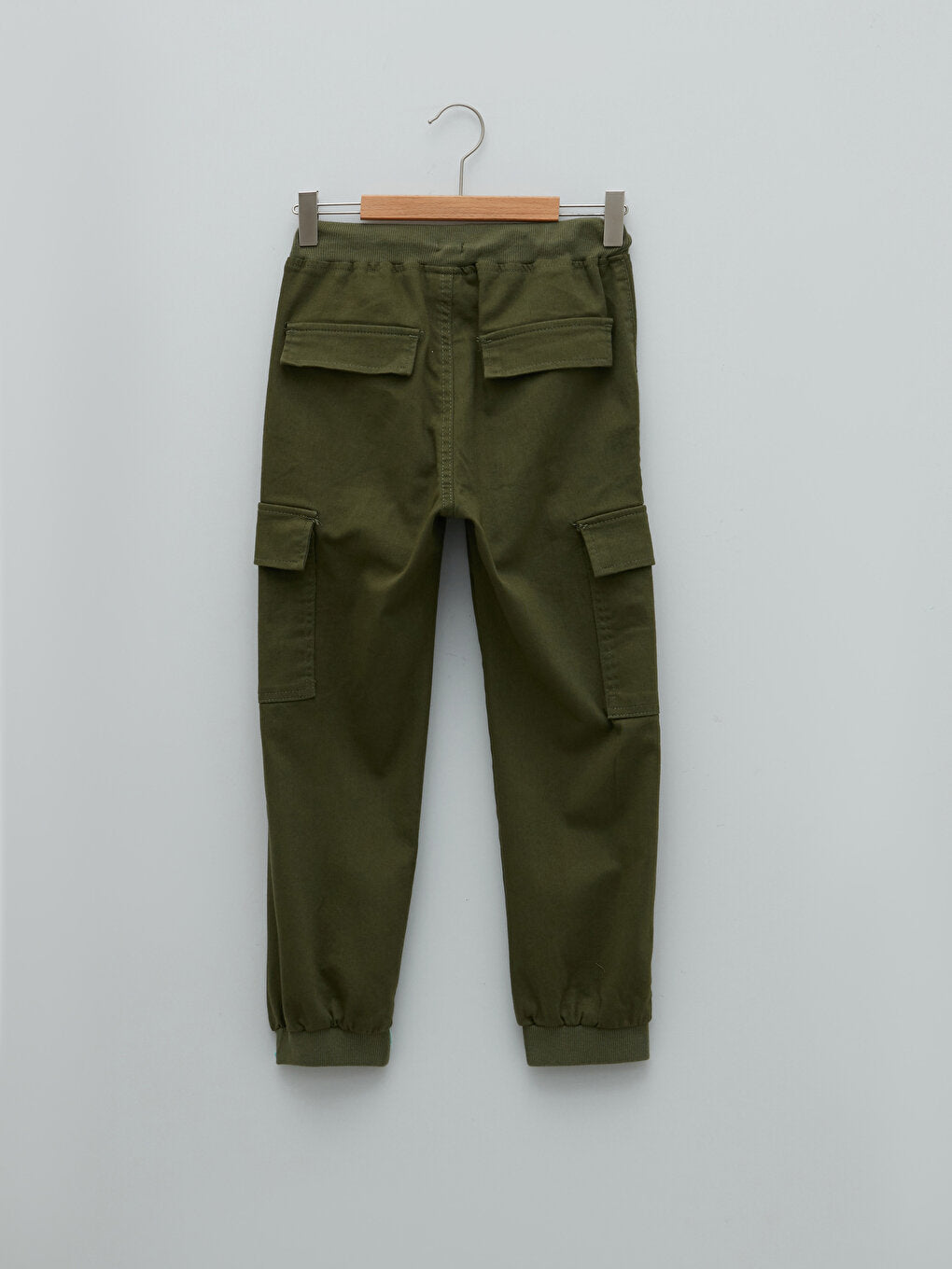 Elastic Waist Gabardine Boy's Cargo Pants