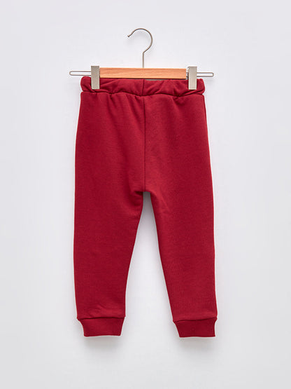 Basic Baby Boy Jogger Tracksuit Bottom with Elastic Waist