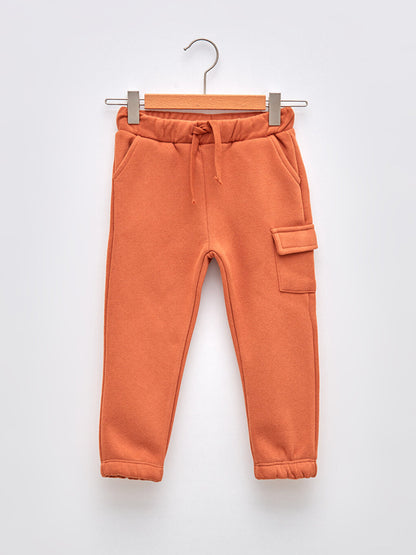 Basic Baby Boy Jogger Sweatpants with Elastic Waist