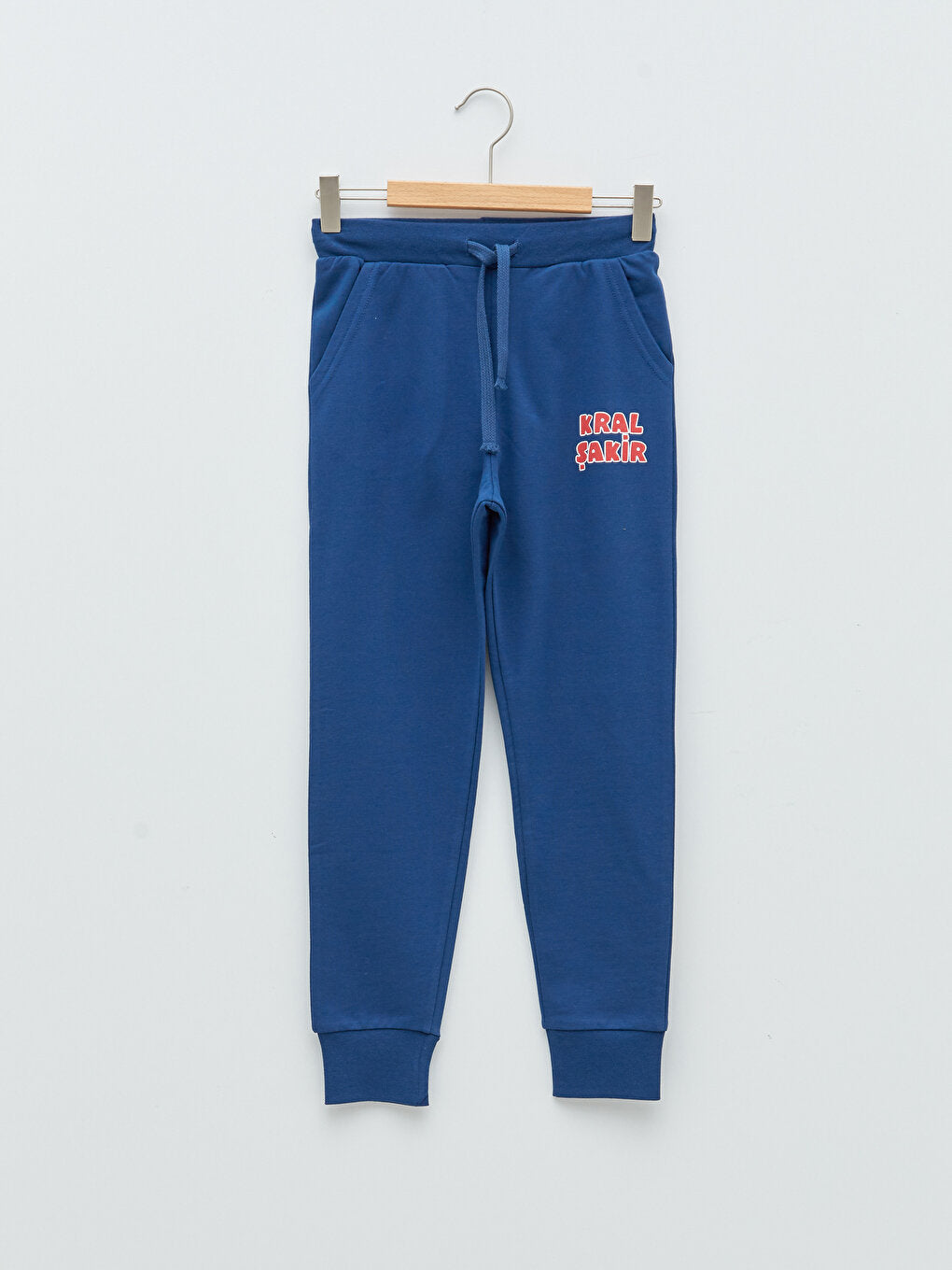 Elastic Waist Kral Şakir Printed Boy's Jogger Sweatpants