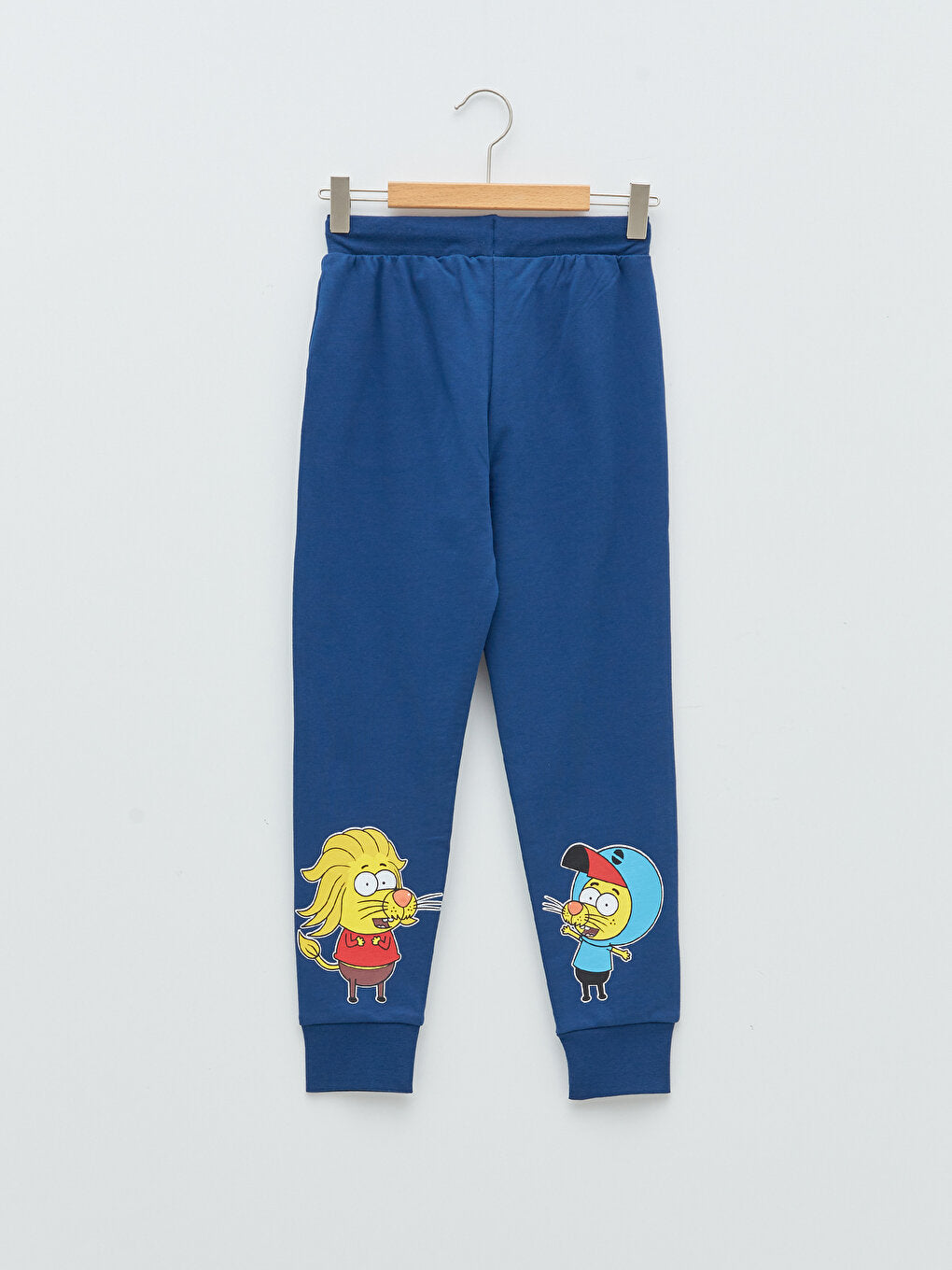 Elastic Waist Kral Şakir Printed Boy's Jogger Sweatpants