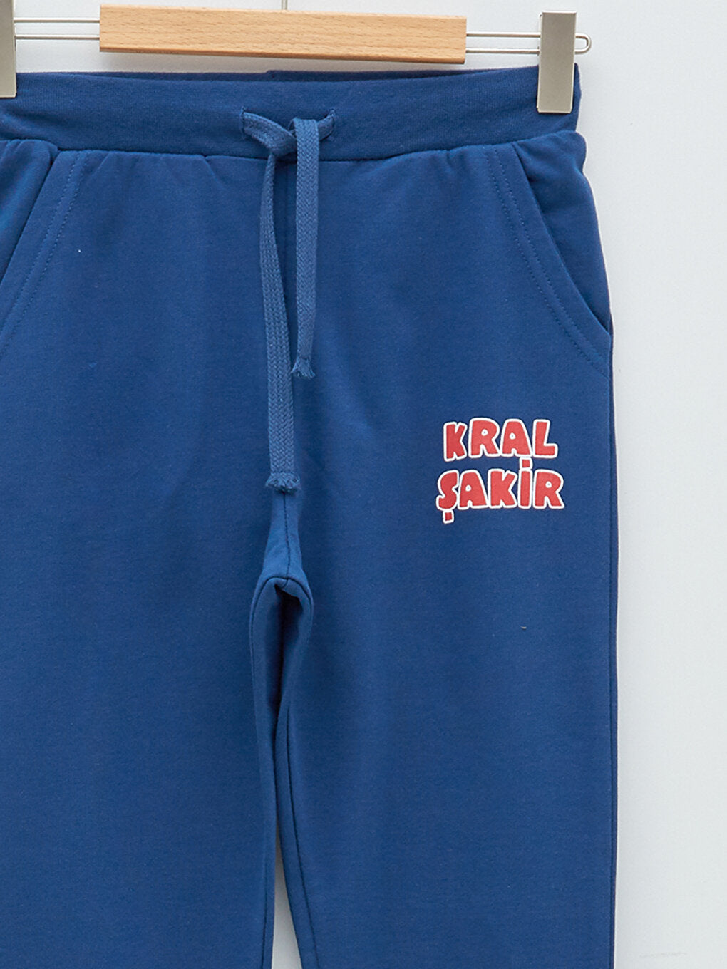 Elastic Waist Kral Şakir Printed Boy's Jogger Sweatpants