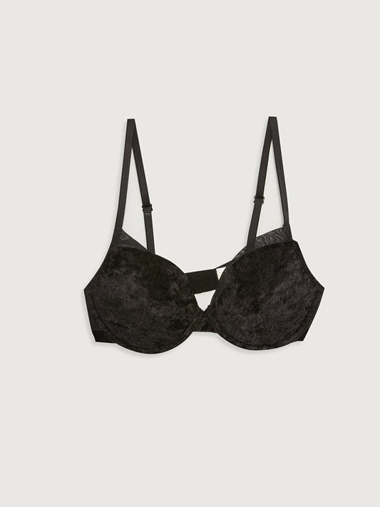 Plain Bra with Adjustable Straps