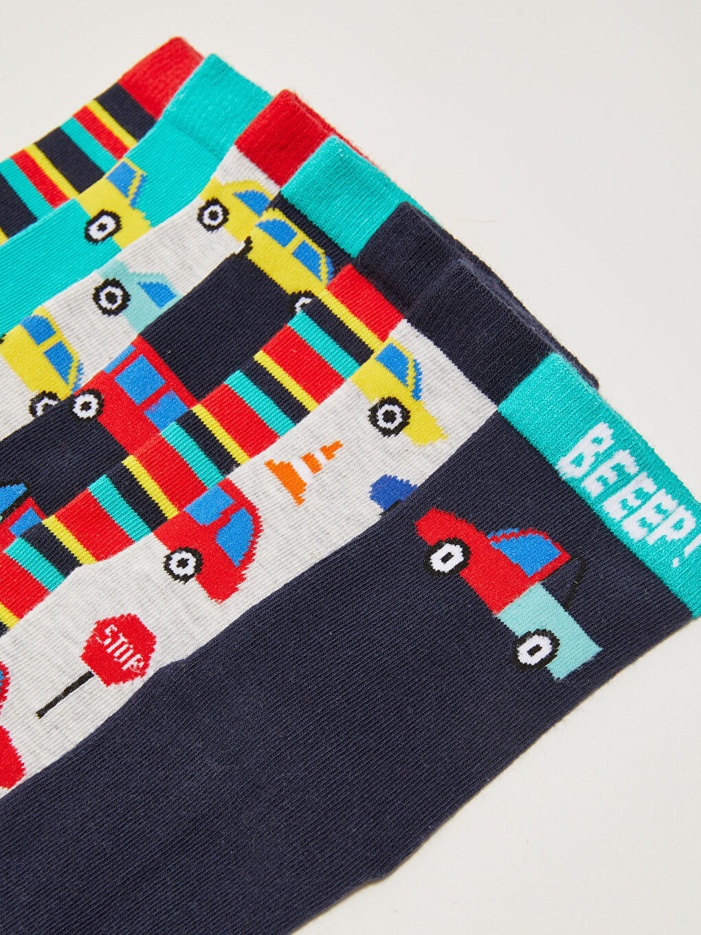 Patterned Boy Socks Pack of 7