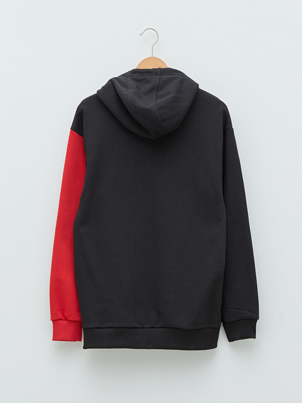 Men's Long Sleeve Color Block Hoodie