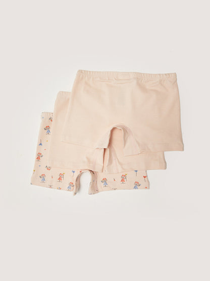 Organic Cotton Girl's Boxer 3-Piece