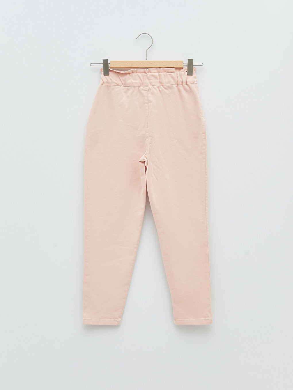 Basic Gabardine Paperbag Girl's Trousers