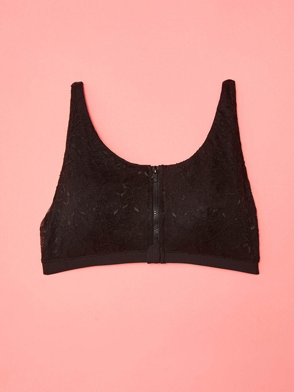 U-Neck Front Zippered Post-Operation Bra