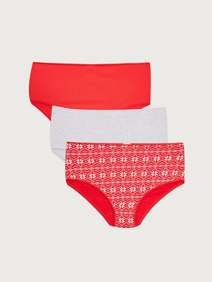 Patterned Classic Panties 3 Pack