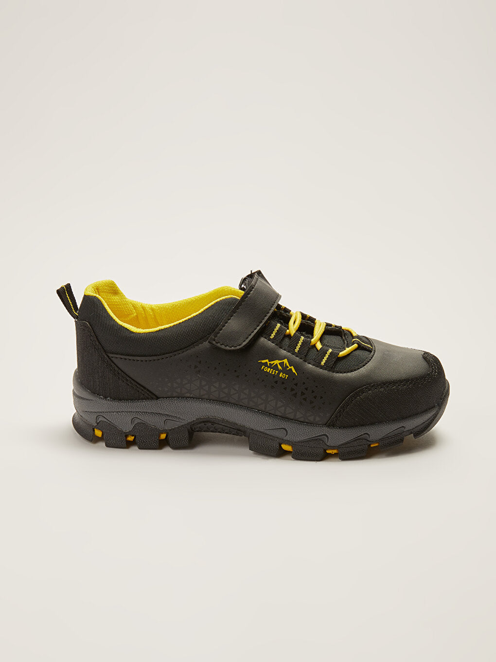 Lace-up Velcro Boys Trekking Shoes