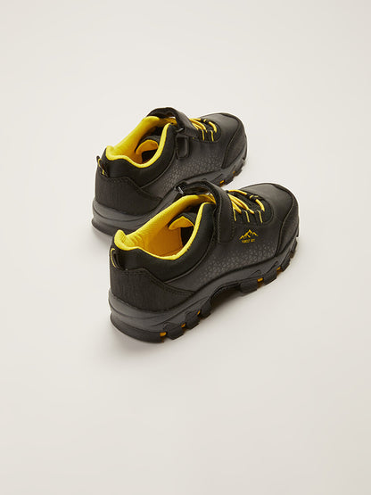 Lace-up Velcro Boys Trekking Shoes