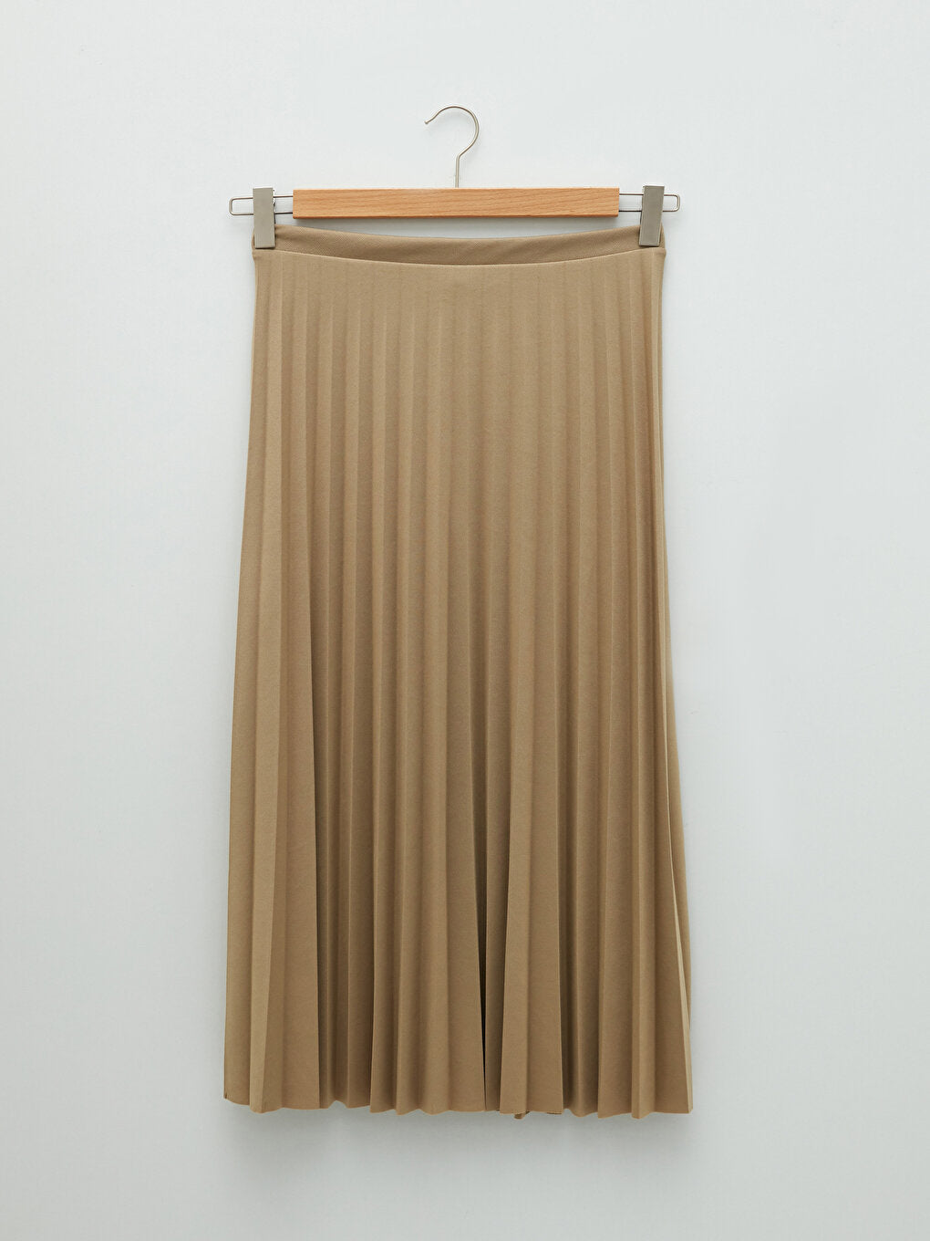 LCW Modest Basic Pleated Women's Skirt