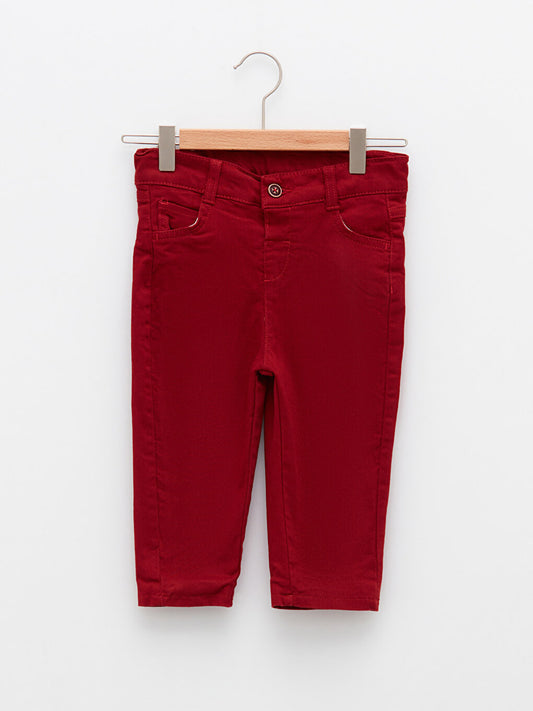 Basic Cotton Baby Boy Trousers