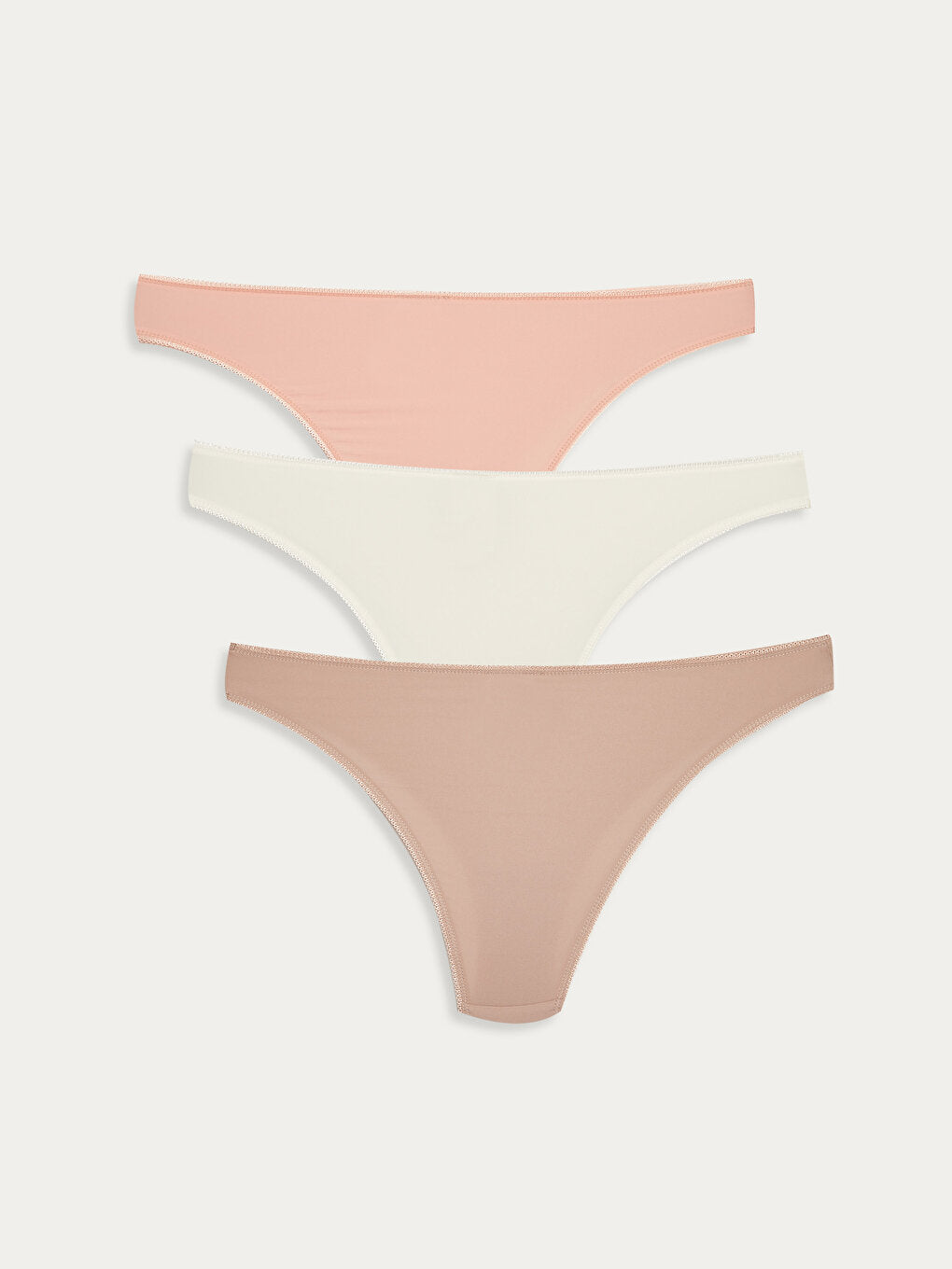 Plain Bikini Panties 3 Pack