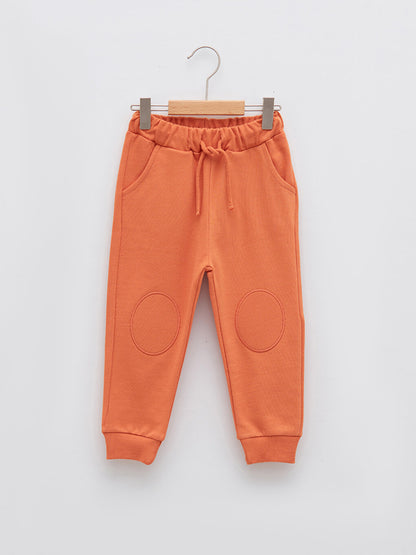 Basic Baby Boy Jogger Tracksuit Bottom with Elastic Waist