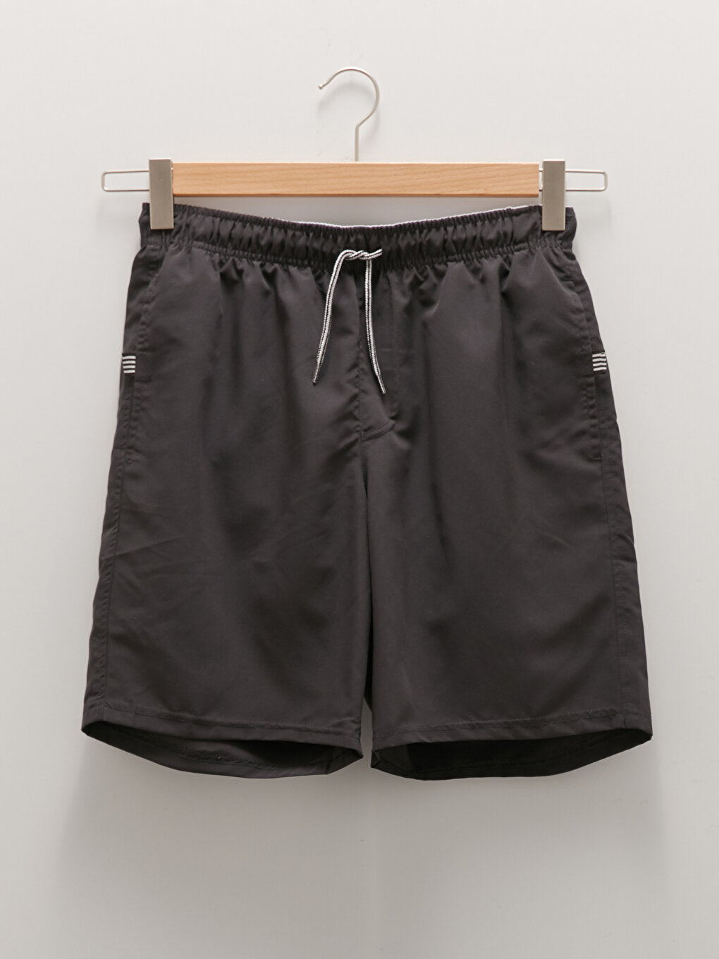 Knee-Length Basic Men's Swim Shorts