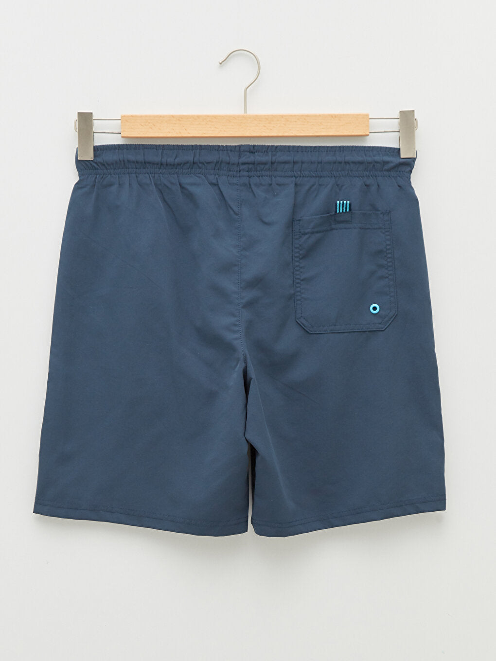 Knee-Length Basic Men's Swim Shorts