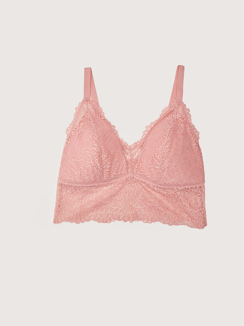 Unpadded Non-Wireless Lace Bra