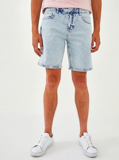 Standard Fit Men's Jean Shorts