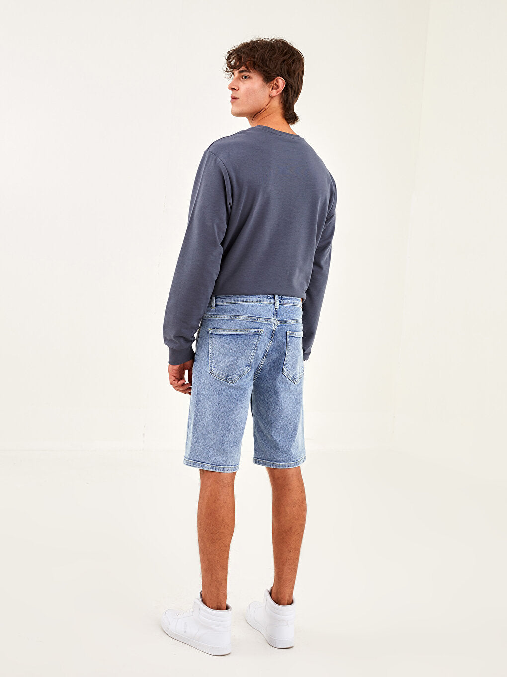 Standard Fit Men's Jean Shorts