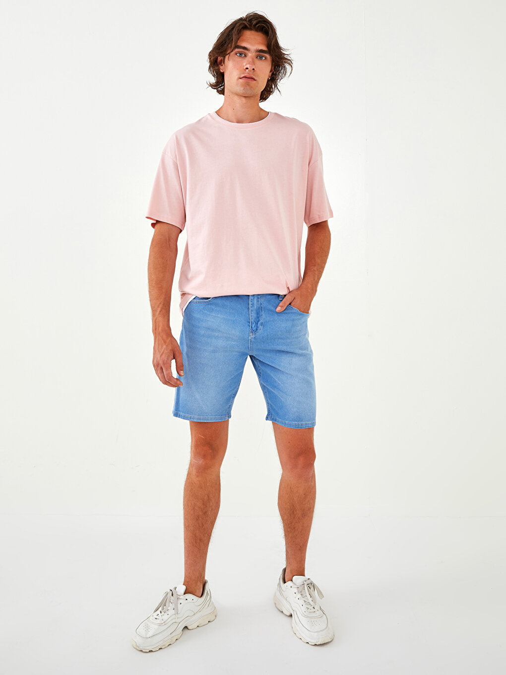 Standard Fit Men's Jean Shorts