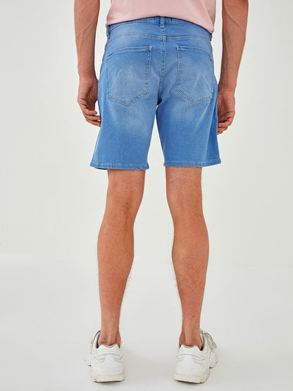 Standard Fit Men's Jean Shorts