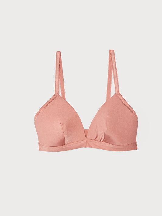 Non-wireless Padding Plain Bralette