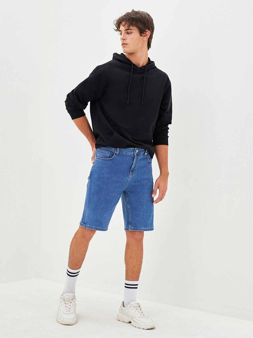 Standard Fit Men's Jean Shorts