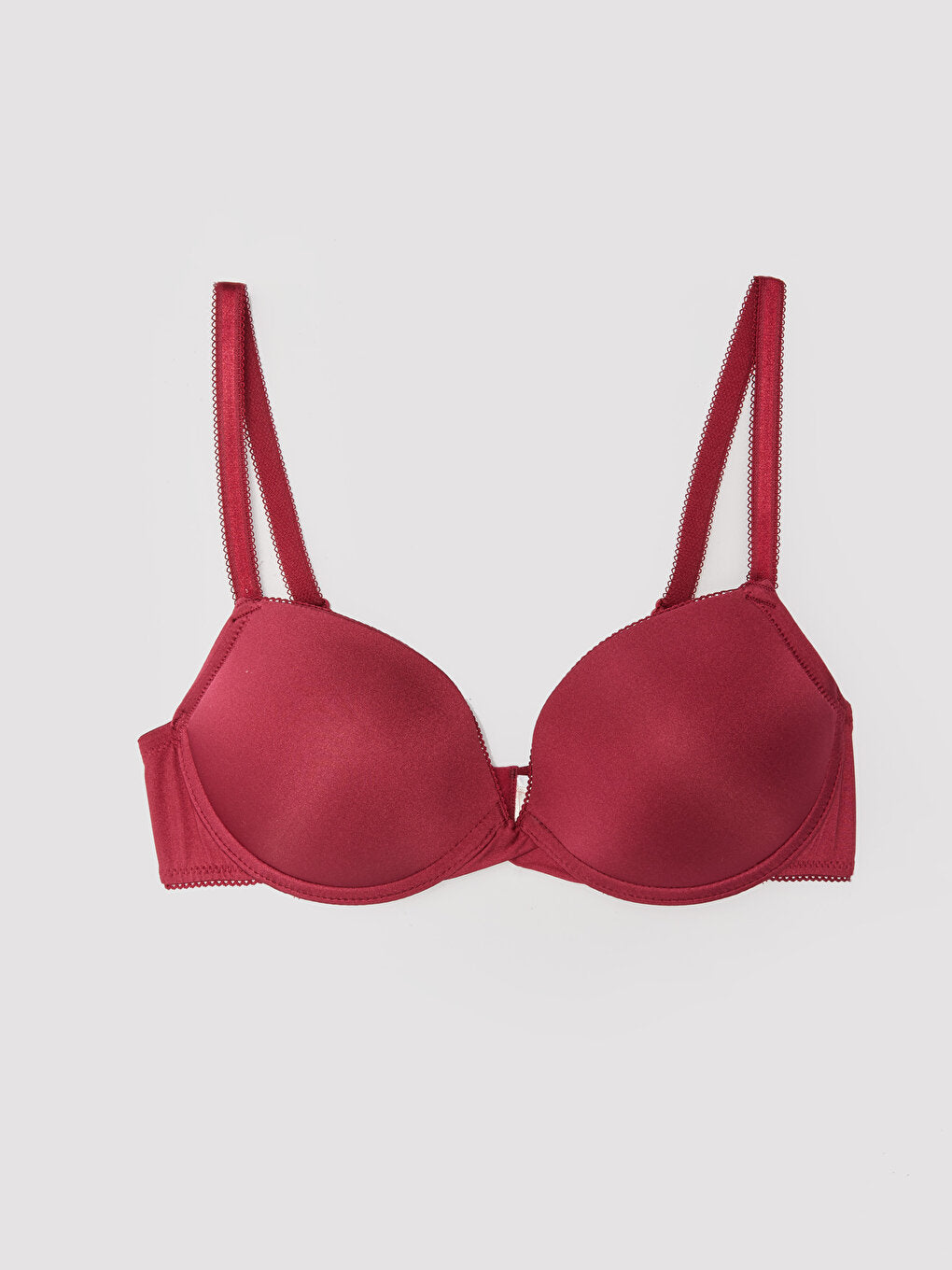 Underwire Half Padded Plain T-Shirt Bra