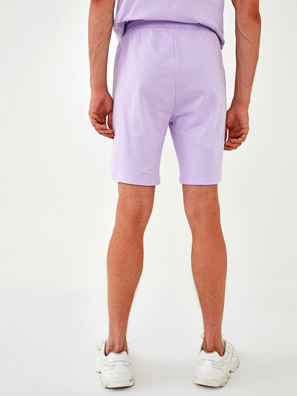 Standard Pattern Knitted Men's Shorts