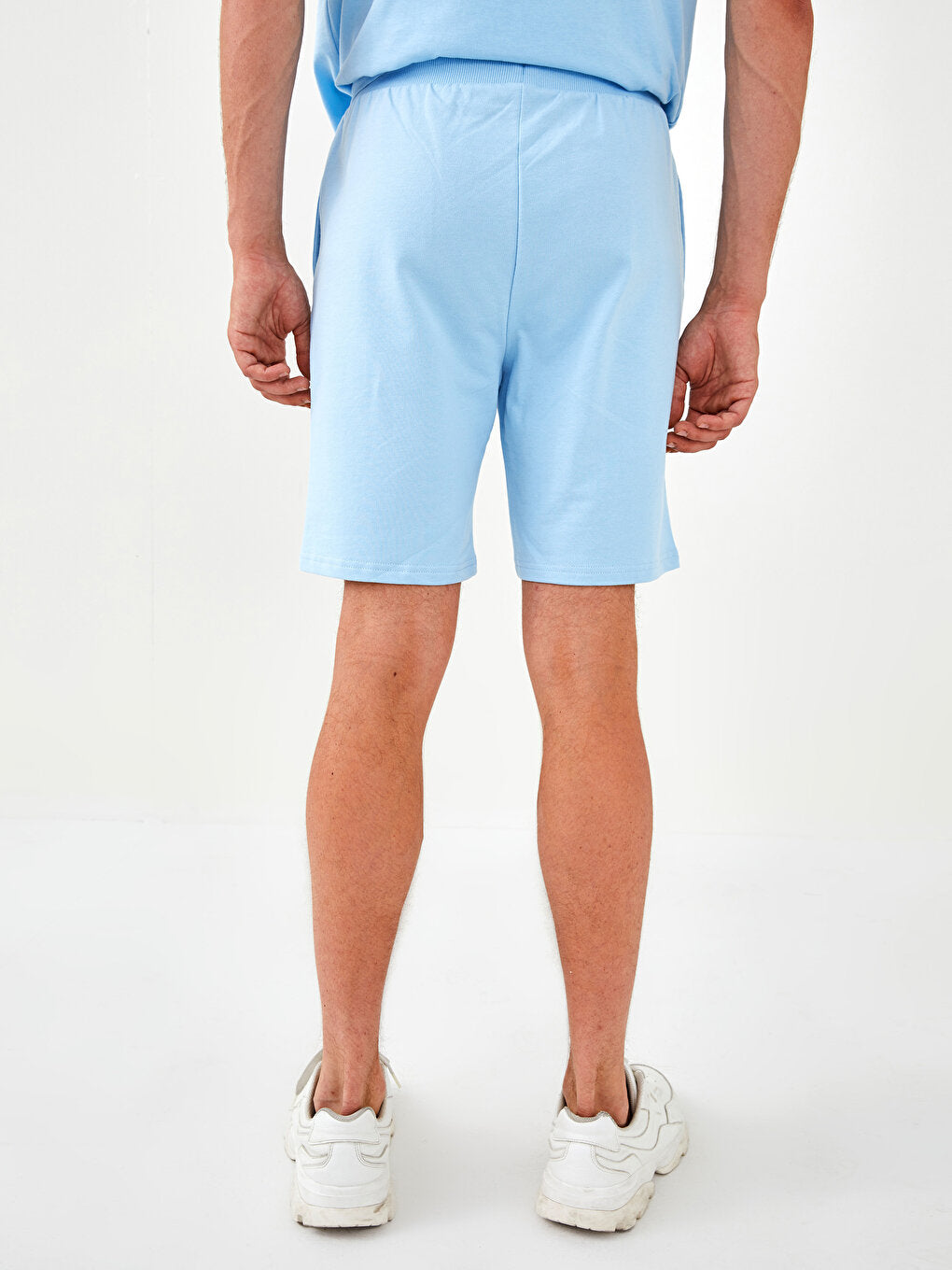 Standard Pattern Knitted Men's Shorts