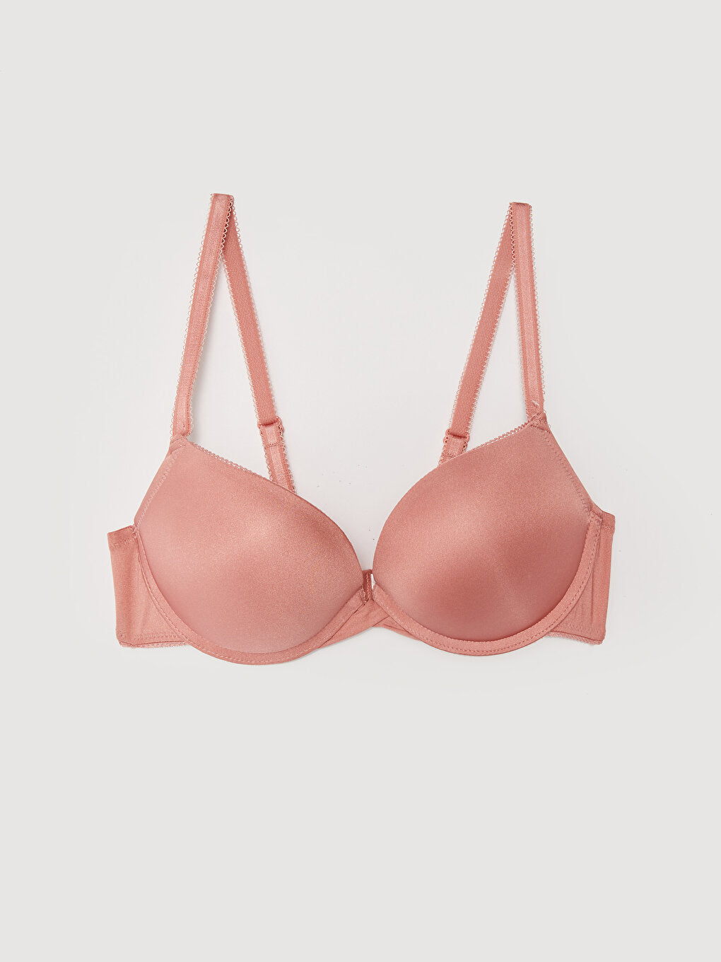 Underwire Padded Plain T-Shirt Bra