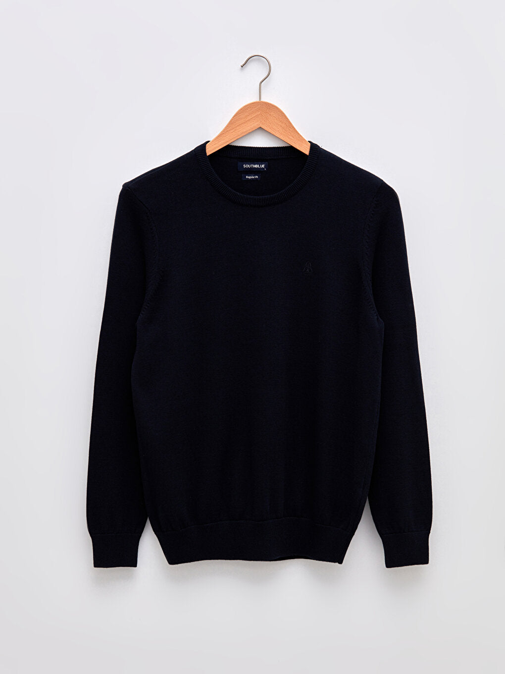 Crew Neck Long Sleeve Men's Knitwear Sweater