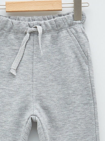 Basic Baby Boy Jogger Tracksuit Bottom with Elastic Waist