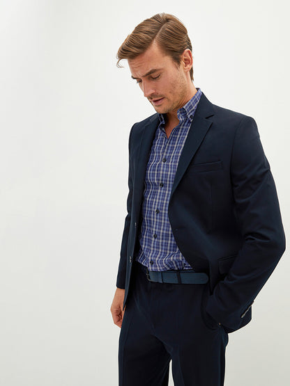 Standard Fit Men's Blazer Jacket