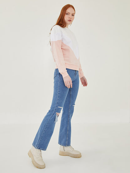 High Waist Flare Women's Jean Pants