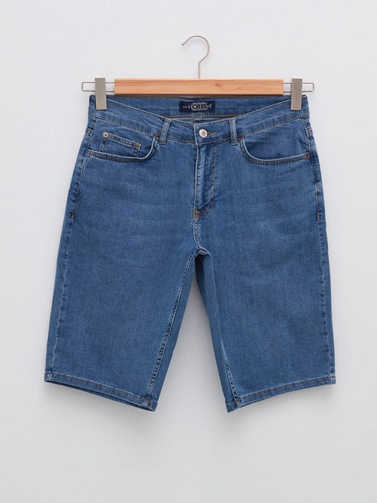 Standard Fit Men's Jean Shorts