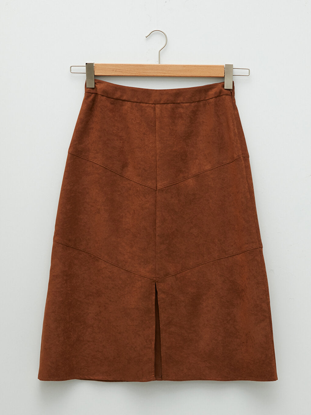 Straight Slit Detailed Women's Skirt