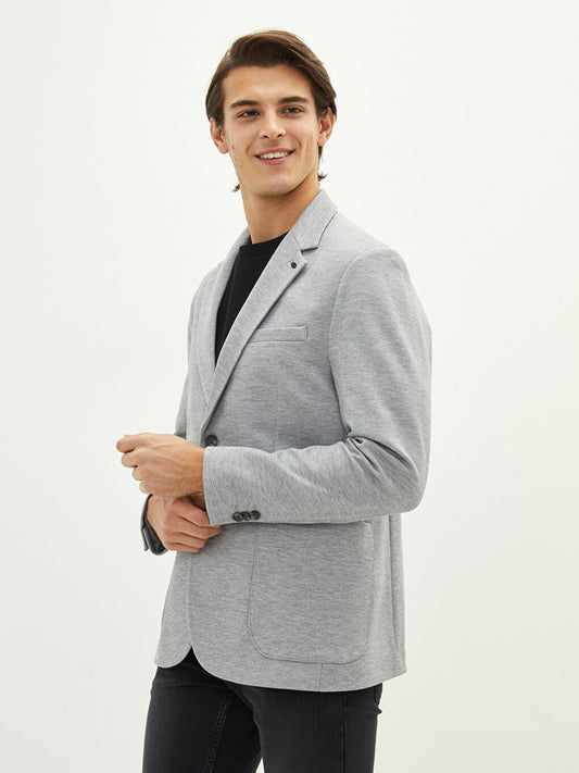 Slim Fit Men's Blazer Jacket