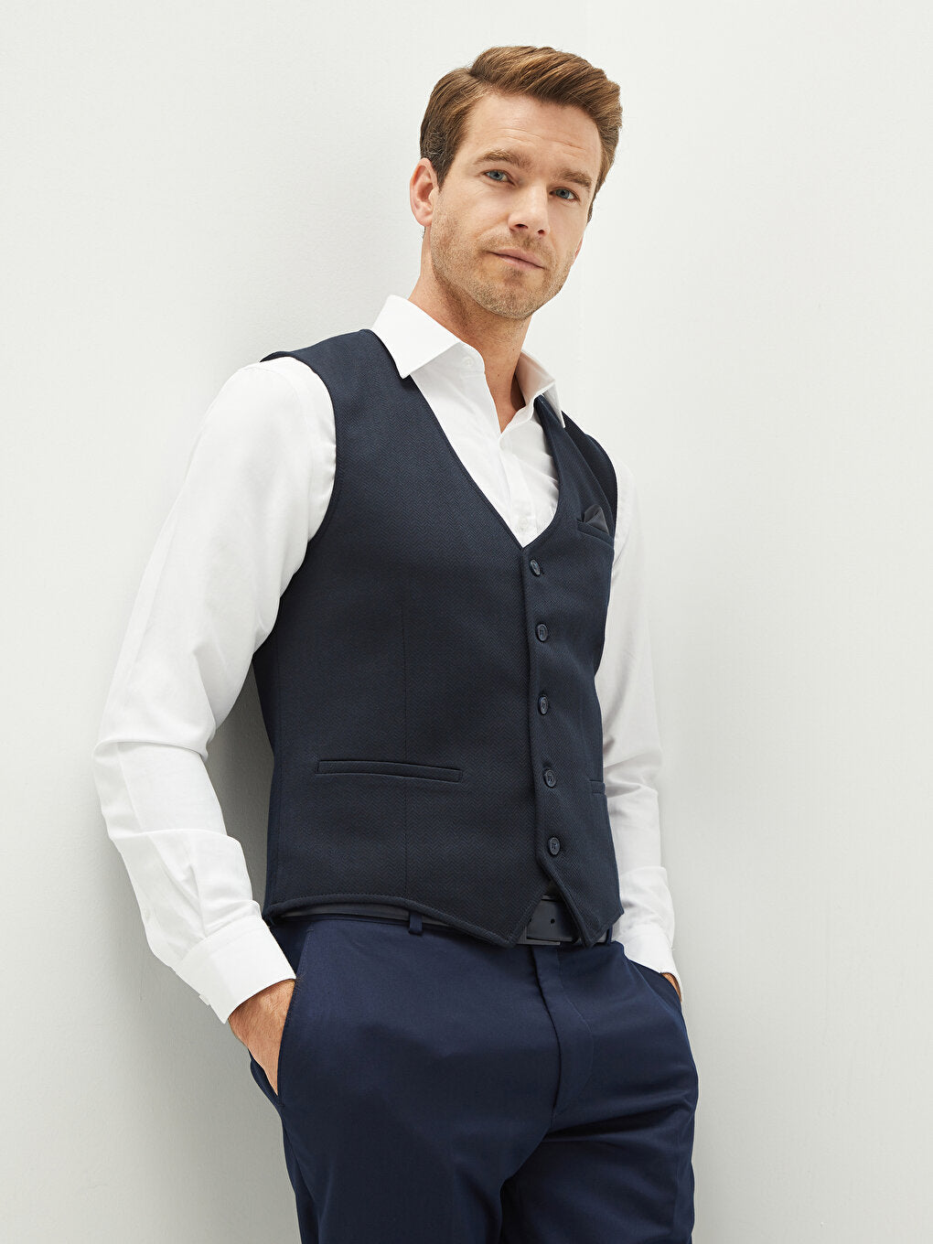 Slim Fit Slim Men's Classic Vest