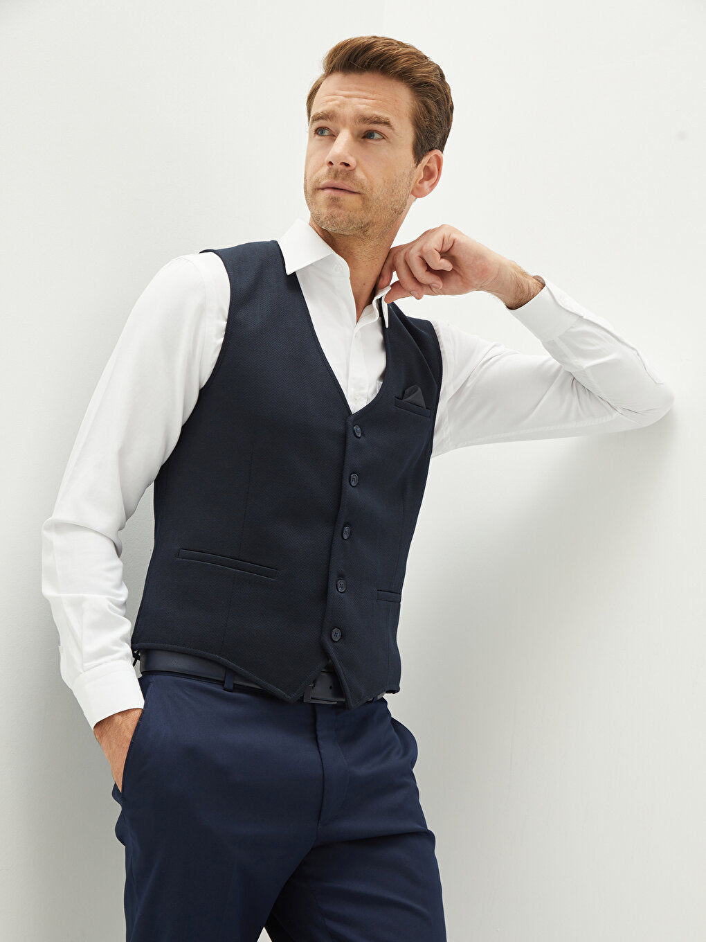 Slim Fit Slim Men's Classic Vest