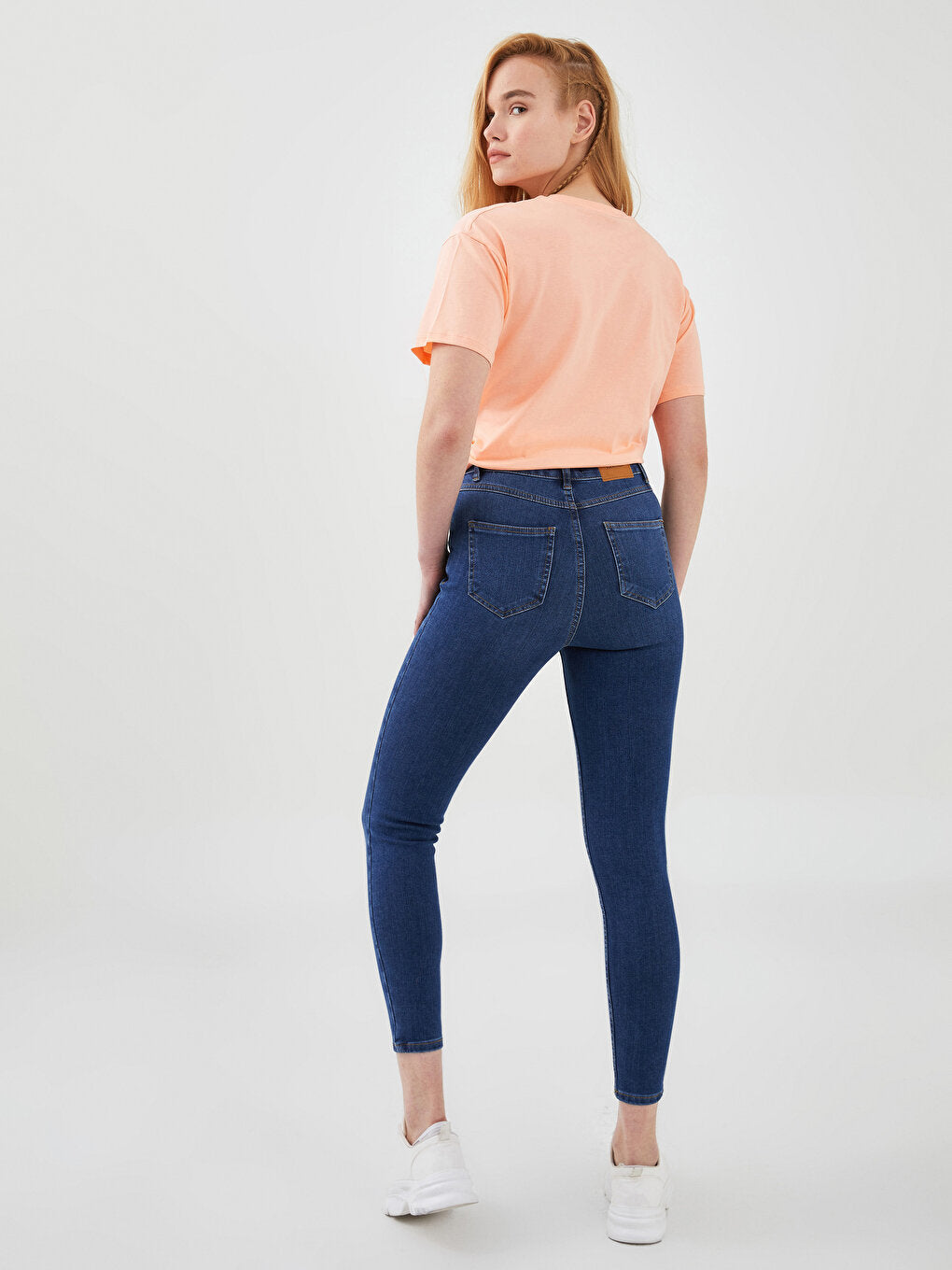 Extra Tight Fit Women's Jean Trousers with Pocket Detail