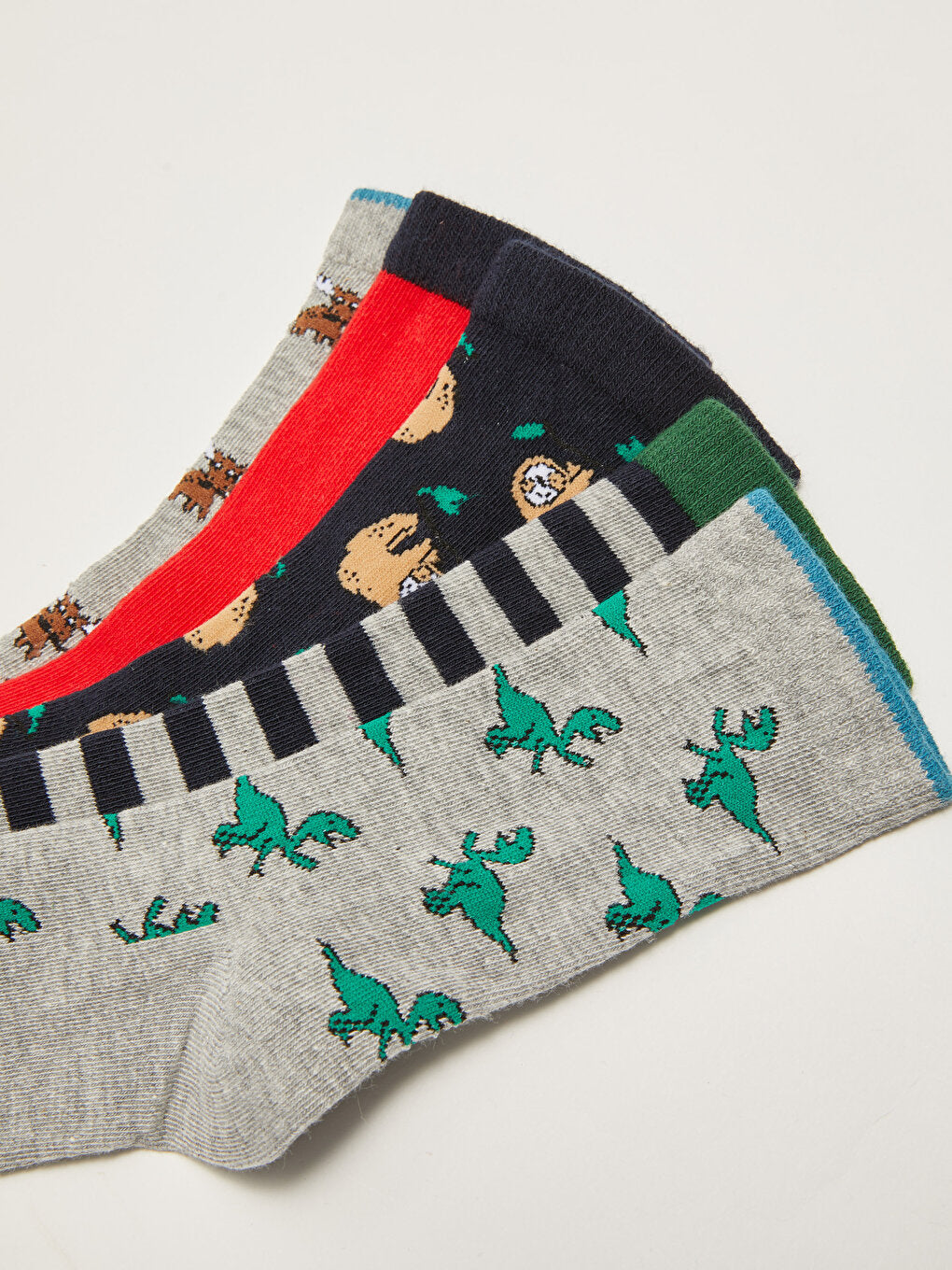 Patterned Boy Socks Pack of 5