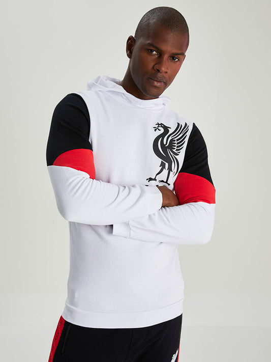 Long Sleeve Liverpool Printed Men's Hoodie