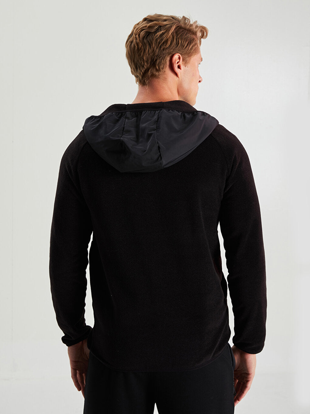 Standard Fit Hooded Men's Sports Cardigan