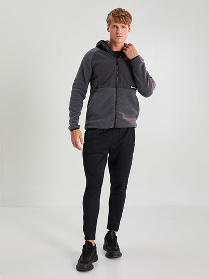 Standard Fit Hooded Men's Sports Cardigan