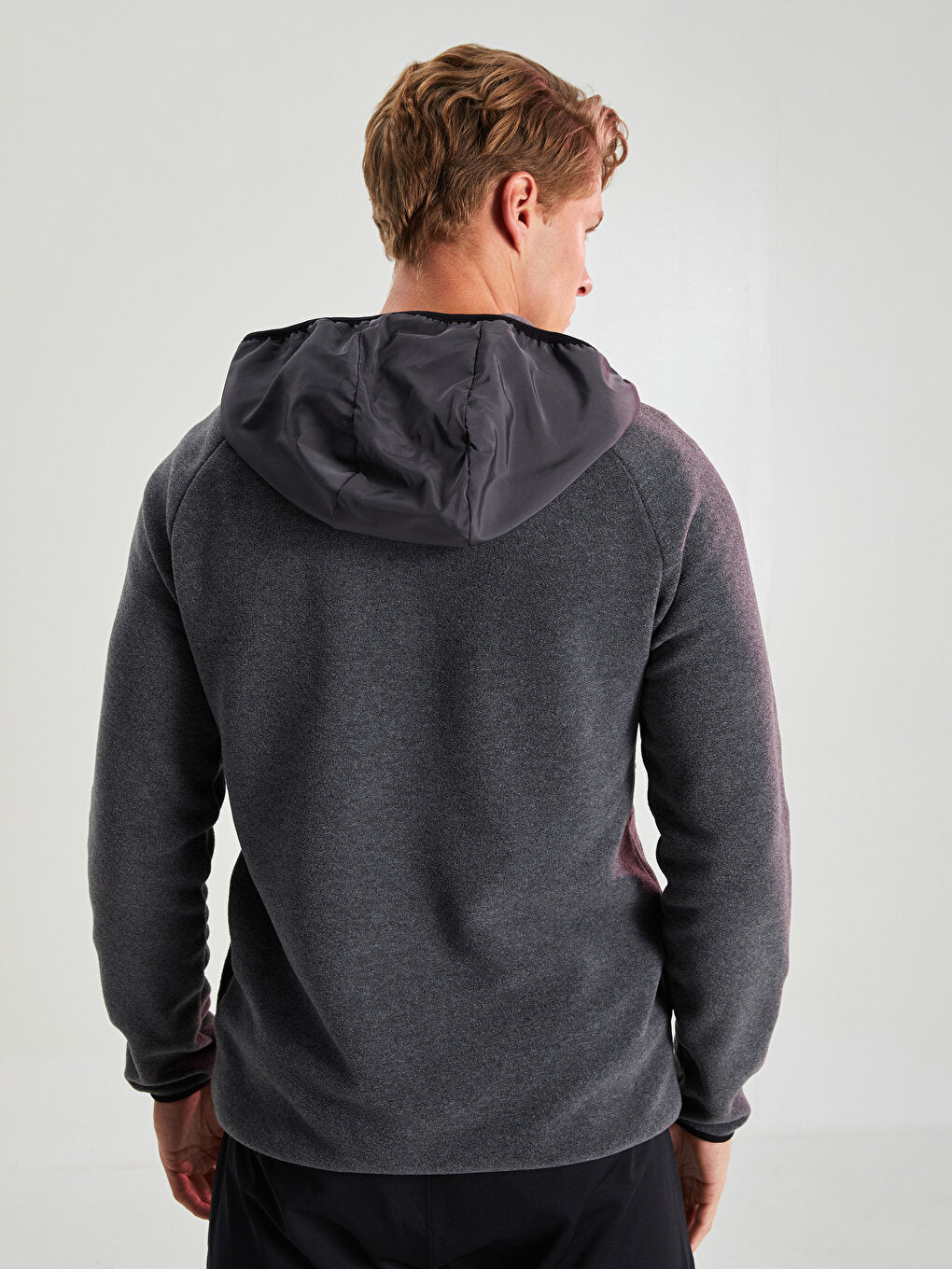 Standard Fit Hooded Men's Sports Cardigan